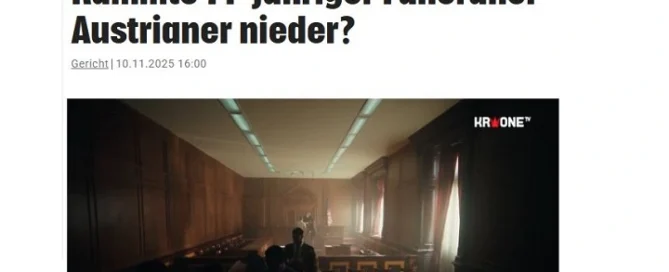 Rechtsanwalt Mag. Sascha Flatz – Pressebericht und Medienauftritt zum Strafrecht in Wien