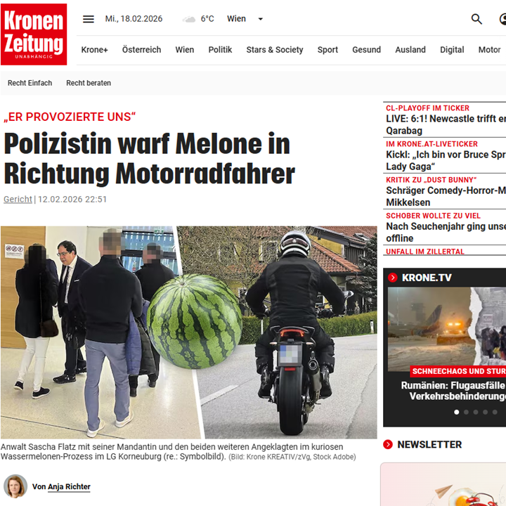 Rechtsanwalt Mag. Sascha Flatz – Pressebericht und Medienauftritt zum Strafrecht in Wien