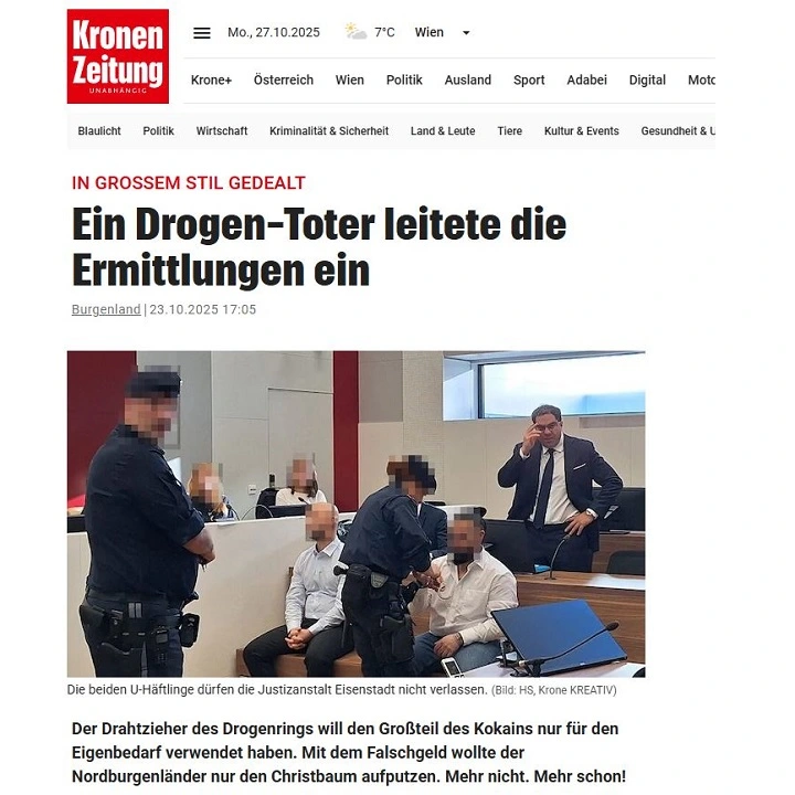 Rechtsanwalt Mag. Sascha Flatz – Pressebericht und Medienauftritt zum Strafrecht in Wien