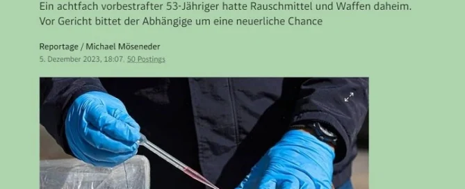 Rechtsanwalt Mag. Sascha Flatz – Pressebericht und Medienauftritt zum Strafrecht in Wien