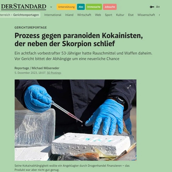 Rechtsanwalt Mag. Sascha Flatz – Pressebericht und Medienauftritt zum Strafrecht in Wien