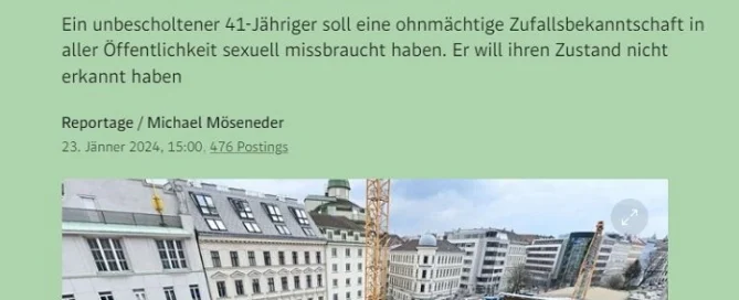 Rechtsanwalt Mag. Sascha Flatz – Pressebericht und Medienauftritt zum Strafrecht in Wien
