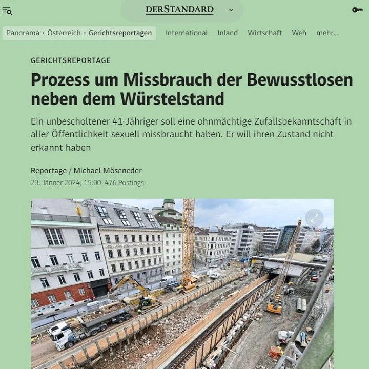 Rechtsanwalt Mag. Sascha Flatz – Pressebericht und Medienauftritt zum Strafrecht in Wien