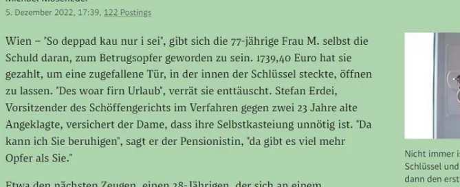Rechtsanwalt Mag. Sascha Flatz – Pressebericht und Medienauftritt zum Strafrecht in Wien