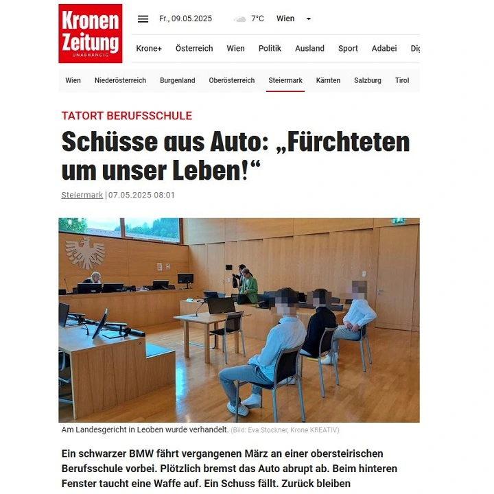Rechtsanwalt Mag. Sascha Flatz - Pressebericht und Medienauftritt zum Strafrecht in Wien