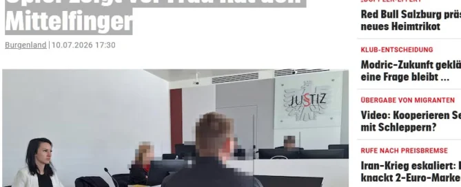 Beitrag in der Kronenzeitung am 10.7.2026
